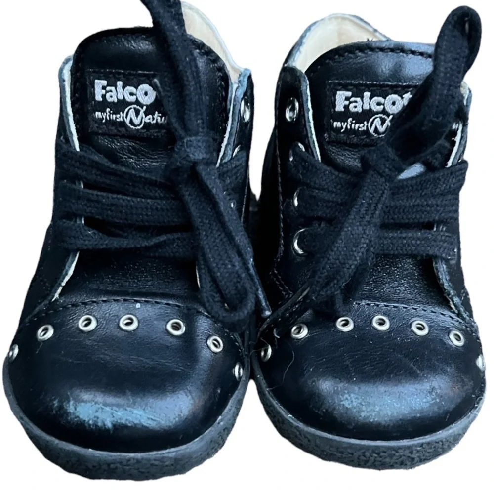 Falcotto Naturino leather baby booties size. 20 (9-12month)